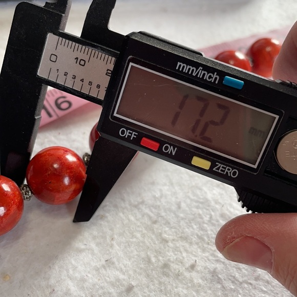 NWT Midwest Amber coral, sterling, and faux turquoise 20” necklace - Picture 8 of 9